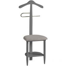 Herdasa - Valet de Chambre, modèle Sedie, gris.
