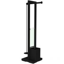 Valet wc loft-game noir mat - Allibert