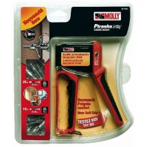 Valibox 40 Metalldübel: 25 Ø4x33mm + Schrauben + 15 Durchmesser 5 x 36mm + Schrauben + 1 Zange der neuen Generation Molly M71921-XJ