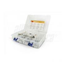 Valigetta connettori e adattatori f e antenna tv Alpha Elettronica esp.123