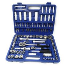 Tempo di saldi Valigetta Di 108 Pezzi Totali Tra Cui Chiavi a Bussola Cricchetto Cacciavite