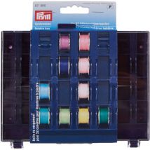 Bobbin Box, Blue, Purple, Transparent, 1 - Confezione - Prym