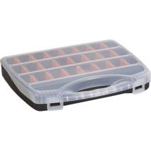 Valigetta per minuteria (l x l x a) 480 x 375 x 75 mm Alutec Scomparti: 26 suddivisione variabile