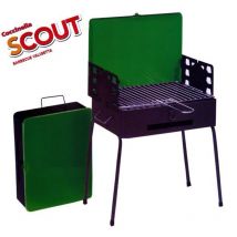 Barbecue in acciaio 844 richiudibile a valigetta