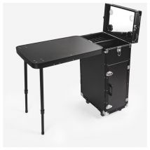 Bodyline Health And Massage - Valigia per trucchi trolley make up con tavolo specchio e luci Smarty