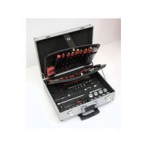 Mob Outillage - Valise à Outils Trolley aluminium 128 pièces