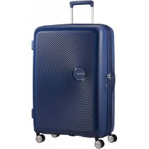 American Tourister - unknown Soundbox - Étui extensible Spinner l, 77 cm, 110 l, bleu (Midnight Navy) (88474-1552)