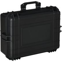 Outsunny - Valise antichoc - mallette d'extérieur appareil photo - mousse prédécoupée - étui rigide étanche appareil photo - pp noir