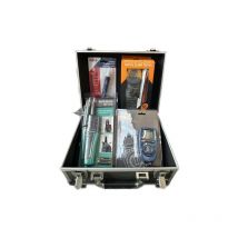 Turbotronic - Valise pack 4 appareils de mesure Multimetre TT218 + Pince amperemetrique KT200 + Testeur de tension KT172 + Indicateur TTAC10