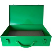 Prebena - Valise de transport en métal 430 x 255 x 110 mm + garniture en mousse universelle