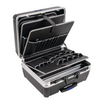 Promat - Valise rigide largeur int.485xP230xH375 mm matériau hdpe 42 l cadre en aluminium
