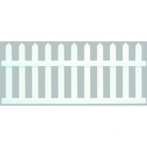 Duramax - Valla de pvc - 100x80cm - Color blanco roto