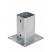 Faura - Anclaje de acero galvanizado - Cuadrado - 14 x 14 / 20 / 20 x 20 cm.