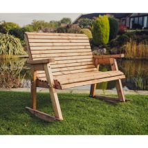 Churnet Valley - Valley Wooden Garden Rocking Bench