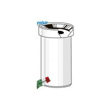 Valsir - raccord wc pp htsk d. 90X250