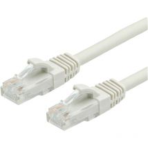Value 21.99.0203 RJ45 Netzwerkkabel, Patchkabel CAT 6 U/UTP 3.00 m Grau 1 St.