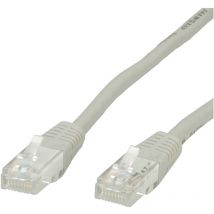 ITB - Value 21.99.0910 RJ45 Netzwerkkabel, Patchkabel cat 6 u/utp 10.00 m Grau 1 St.
