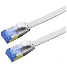 21992111 RJ45 Câble réseau, câble patch cat 6a f/utp 1.00 m gris 1 pc(s) C640562 - Value