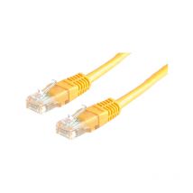 Value value Cordon lan Cat 6 Câble réseau utp Ethernet avec connecteur RJ45 jaune 5 m (21.99.1562)