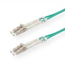 Value - fibre optique câble fibre 50μ lc / lc OM3 Aqua 1 m (21.99.8701)