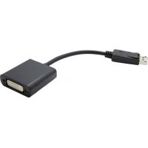ITB - Câble adaptateur Value DisplayPort / dvi Fiche mâle DisplayPort, Prise femelle dvi-d 24+1 pôles 0.15 m noir 12.99.3133