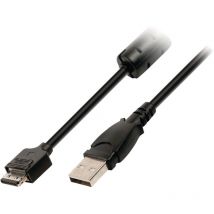 Valueline - Câble de données pour appareil photo VLCP60806B20 usb 2.0 a mâle - 12 broches Connecteur Canon mâle 2,00 m Noir