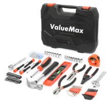 Valuemax - Boîte à Outils, Mallette Outils avec Boîte de Rangement Durable, Idéal pour Usage Domestique ou du Travail - 150 Pièces
