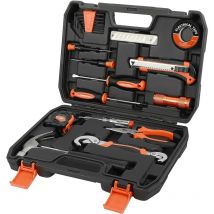 Boîte à Outils, Mallette Outils avec Boîte de Rangement Durable, Idéal pour Usage Domestique ou du Travail - 30 Pièces - Valuemax