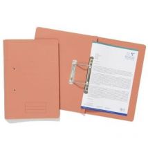 Exacompta - Valuex Transfer File Manilla Foolscap Orange 285gsm (Pack 25) tfm-orgz