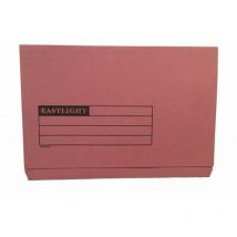 Document Wallet Full Flap Foolscap 270gsm Pink (Pack 50) 45417DENT - Valuex
