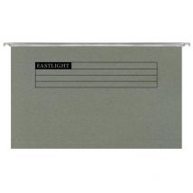 Bigbuy - Valuex ValueX Foolscap Suspension Files Manilla 15mm v Base Green (Pack 50)