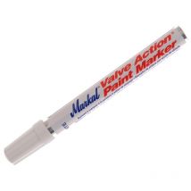 Markal Paint-Riter Valve Action Paint Marker White MKL96800C