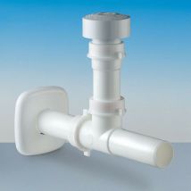 Lira Spa - Valve automatique anti-gargouillement Pour les éviers de cuisine Glu-Glu stop cucina lira 1500 Gris - Ø40