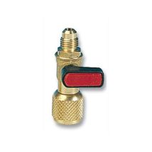 Valvola 1/4 Sae M/f Girevole Con Depressore 121 Rg4 Wigam 05001003001