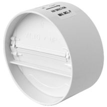 First – Valvola a farfalla non ritorno 10x11 cm – Diametro tubi D.100/110 mm – Colore bianco