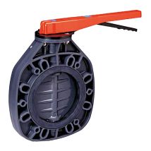 Valvola a farfalla in pvc ø 125 - 140 Serie Classic epdm di Cepex