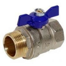 Valvola a sfera 1/2 ' m-f femmina femmina con farfalla Ravani