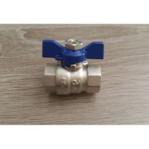 Valvola a sfera 1 " f-f femmina femmina con farfalla ravani