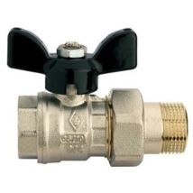 Valvola A Sfera A Passaggio Totale Fil. F Raccordo Per Collettori 3/4" X 3/4" Pn 40 Rb