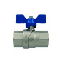 Valvola a sfera con farfalla evolution femmina-femmina 1/2"