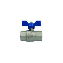 Valvola a sfera p.t. con farfalla evolution femmina-femmina 1'1/4 dn 32 pn 25