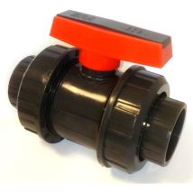 Valvola a sfera PVC 63 mm – Materiale PVC – Idraulica riscaldamento