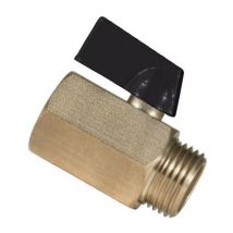 Valvola a sfera di arresto kv 150 1/2 pollice esterno x 1/2 pollice interno Vortex
