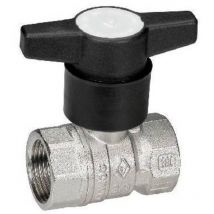 Valvola a sfera femmina-femmina c/prolunga nylon 3/4' dn 20 Bugatti