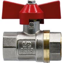 Valvola a sfera ff ff 1/2