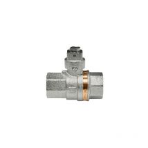 Valvola a sfera galaxy ff con cappuccio piombatura 1/2' dn 15 pn 63