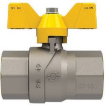 Valvola a sfera gas con farfalla futurgas ff 3/4' FIV