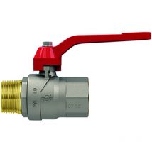 Valvola a sfera m/f con maniglia a leva evolution - mf 1 - pressione esercizio 30 bar