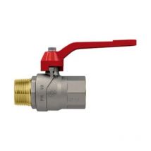 Valvola a sfera m/f con maniglia a leva 'evolution' - mf 3/8' - pressione esercizio 50 bar 3 pezzi FIV