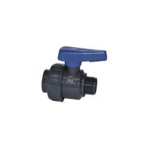 Valvola a sfera monoghiera in pvc con fil. mf 1/2' Irritec